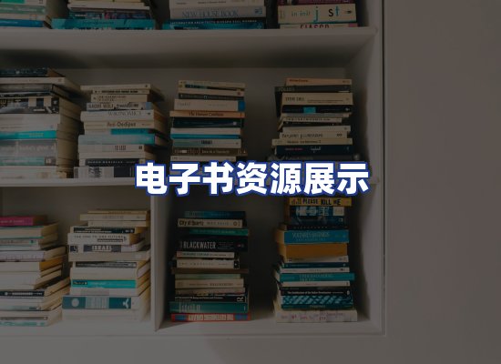 电子书资源展示